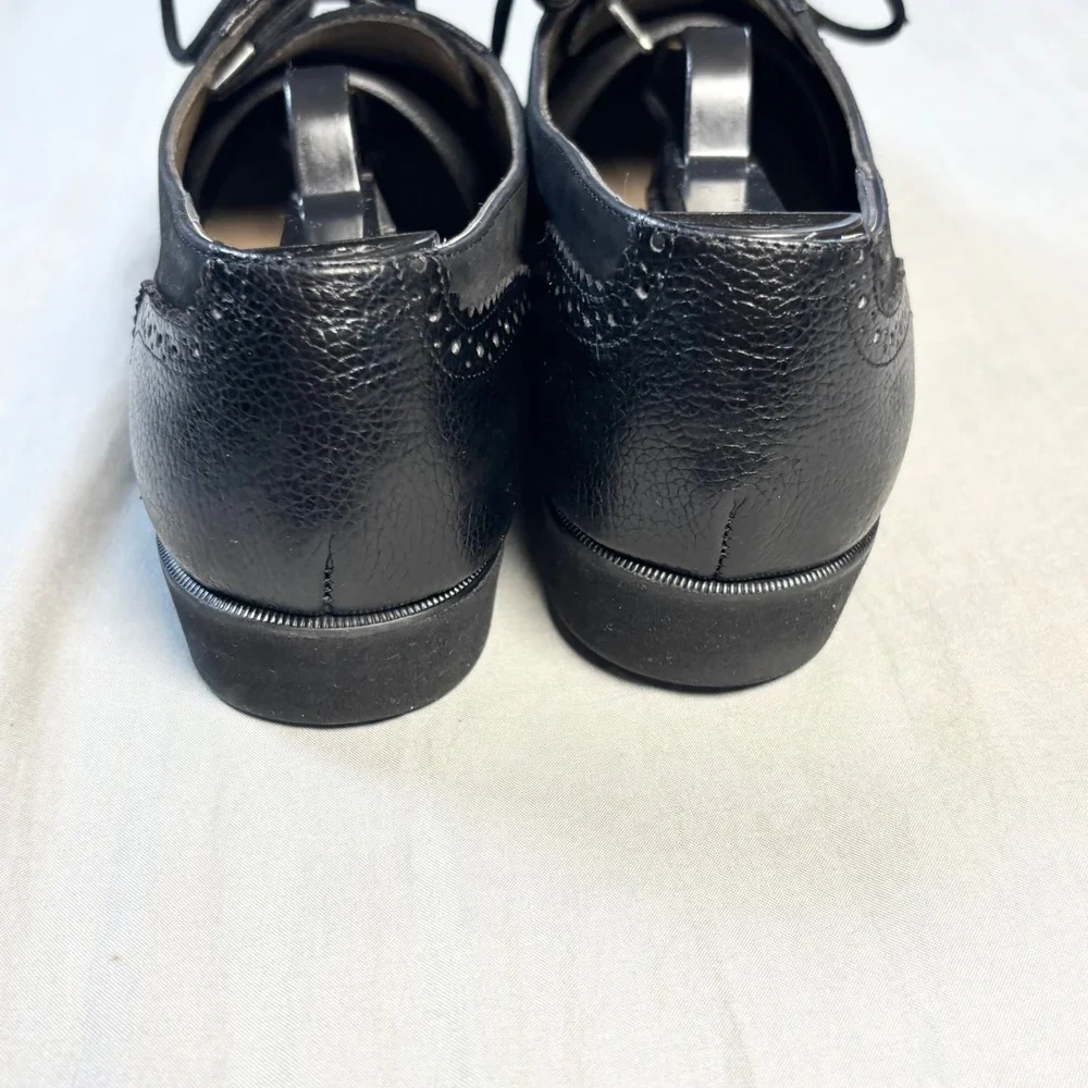 Vintage salvatore Ferragamo Ferrara oxford wingtip shoes womens 8.5 aa back 90s